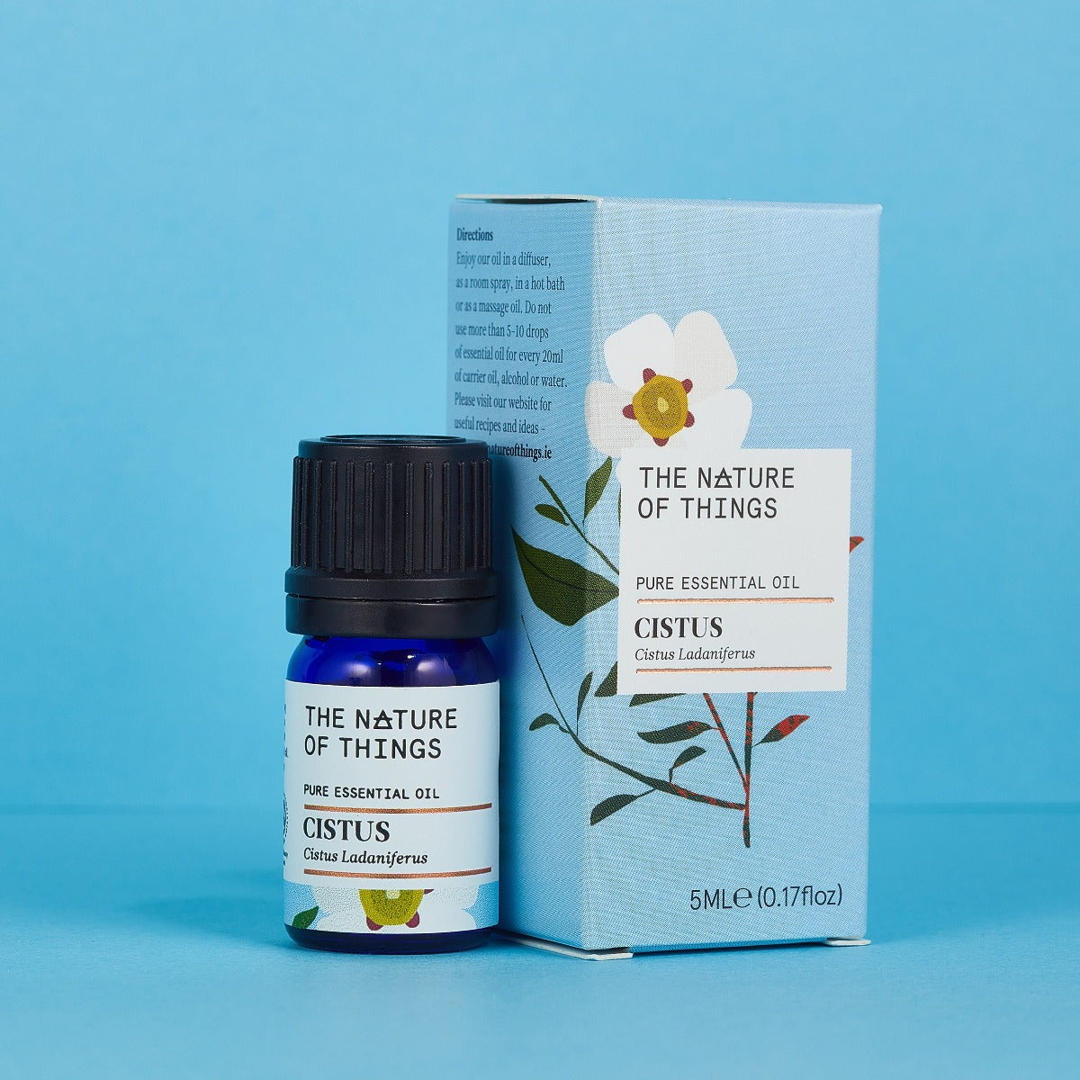 Organic Cistus Essential Oil from The Nature of Things