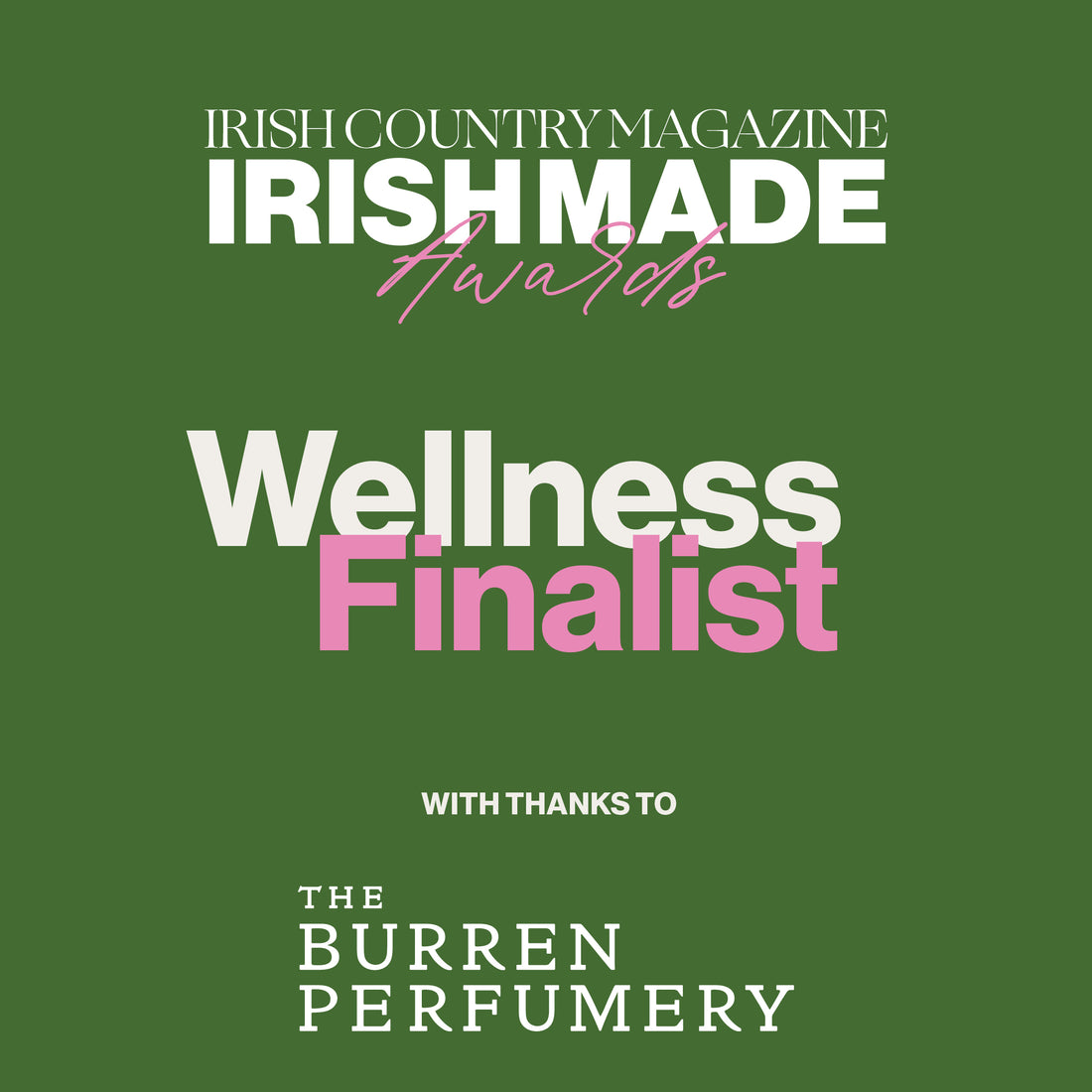 Irish Made Awards 2023 | Finalist in the Wellness Category