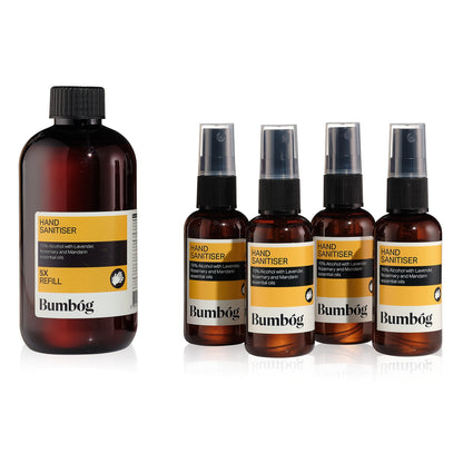 Bumbóg Familiy Pack (Set of 4 Sprays and 1 Refill)