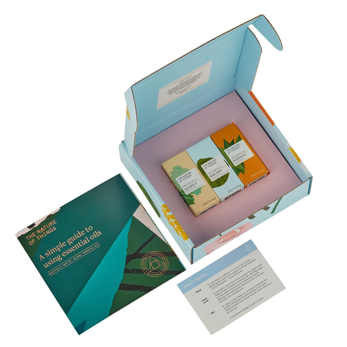 Gift Box with 3 essential oils from The Nature of Things