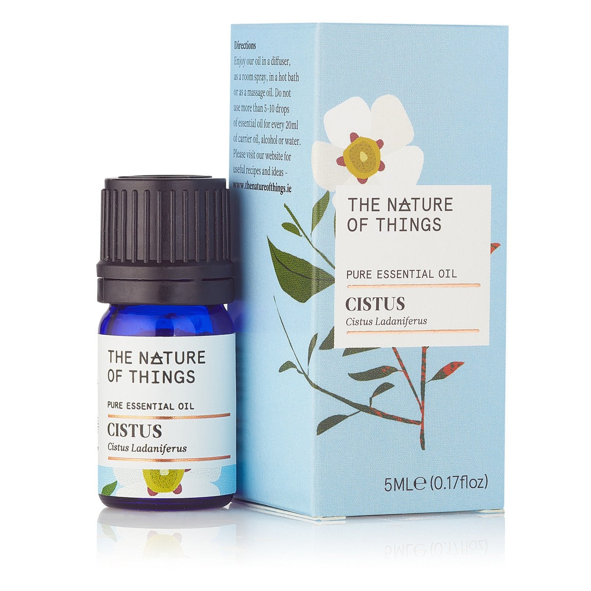 Organic Cistus Essential Oil from The Nature of Things