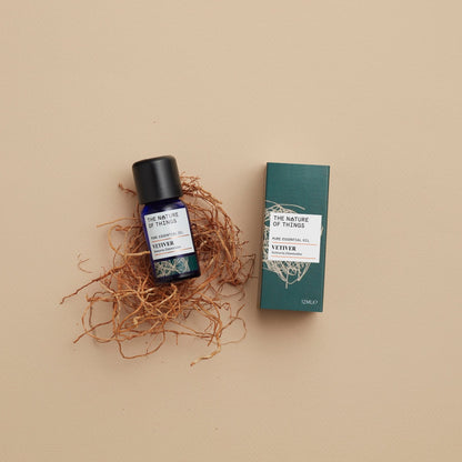 Organic Vetiver Essential Oil from The Nature of Things